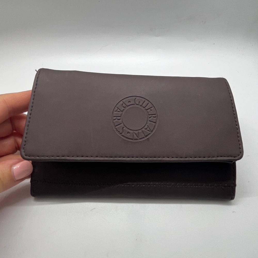 Guerlain paris trifold wallet vintage